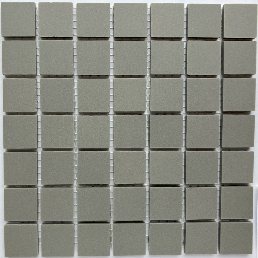 Winckelmans Ardoise – matte mozaïektegels van 20x20 mm op gaas