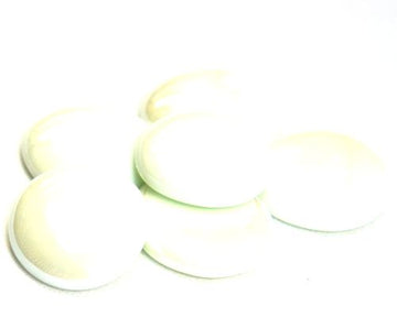 Glasdruppels XL 30-36mm Opaalwit