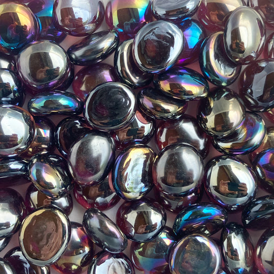 Gemas de Vidrio 16-20mm Amatista Diamante