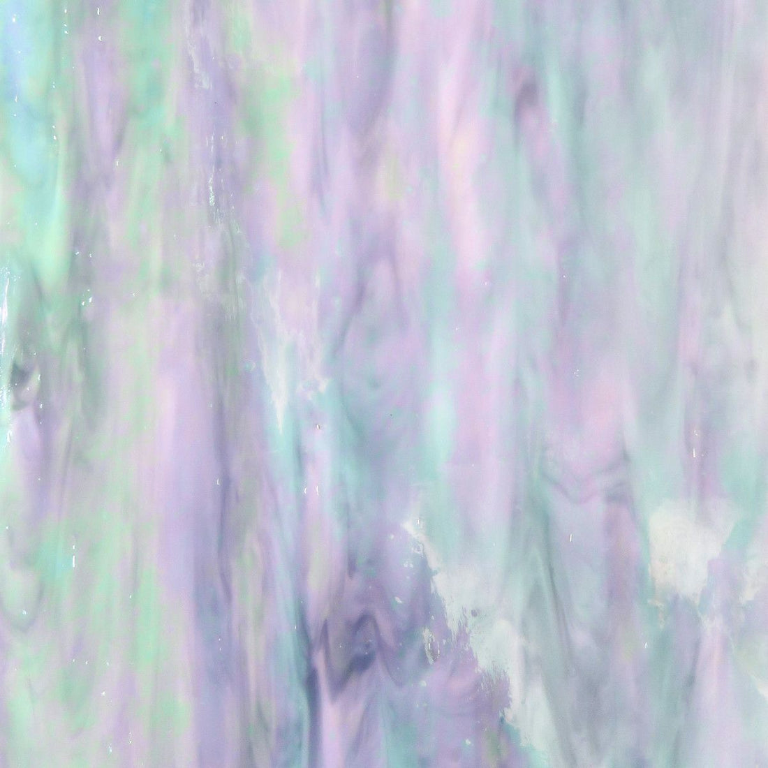 Plaque de Verre Gris Rosé Irisé