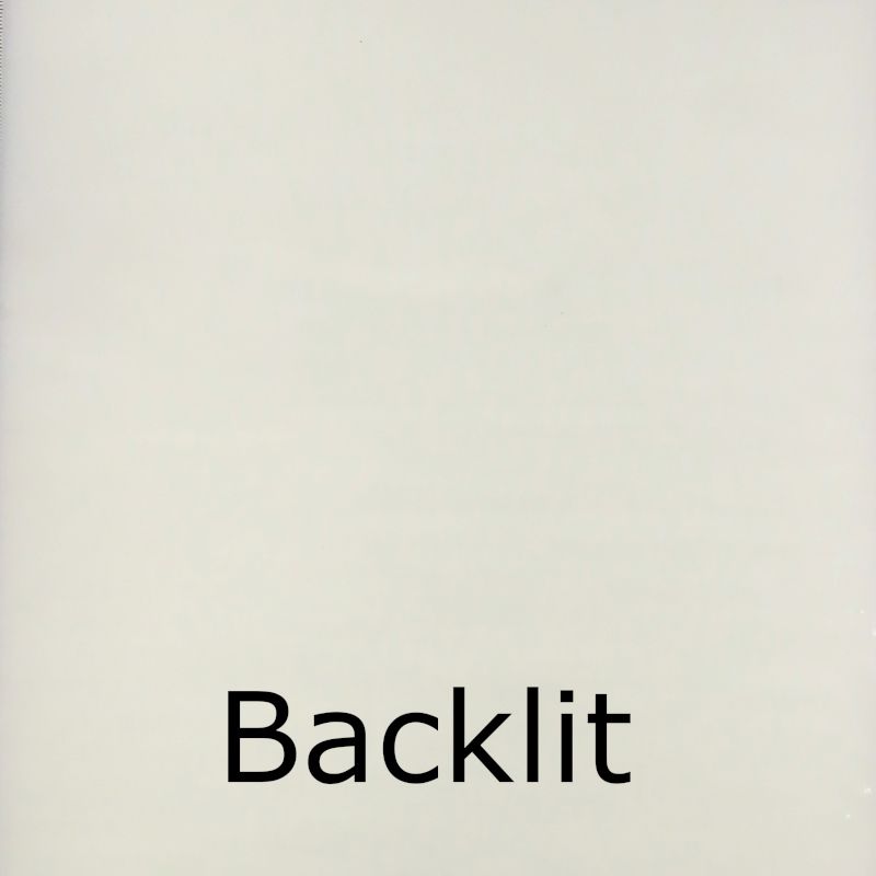 Glasplatte Eierschalenweiß