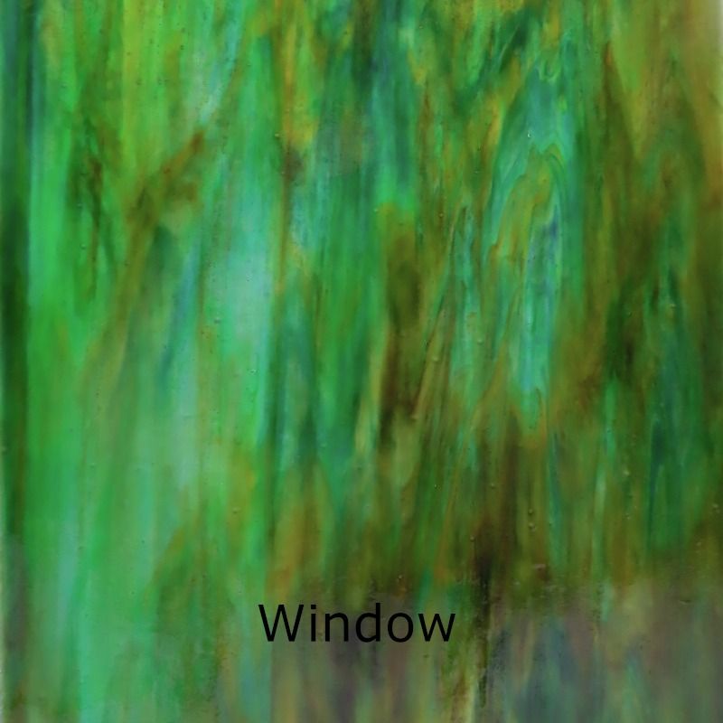 Placa de Vidrio con camuflaje oscuro