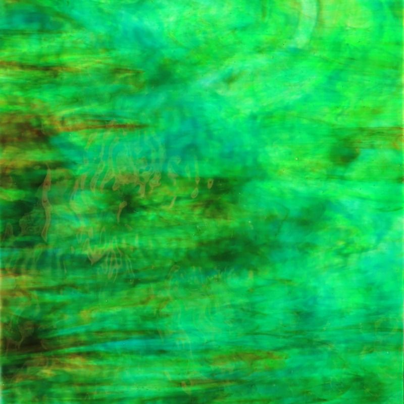 Glasplatte Aquamarin