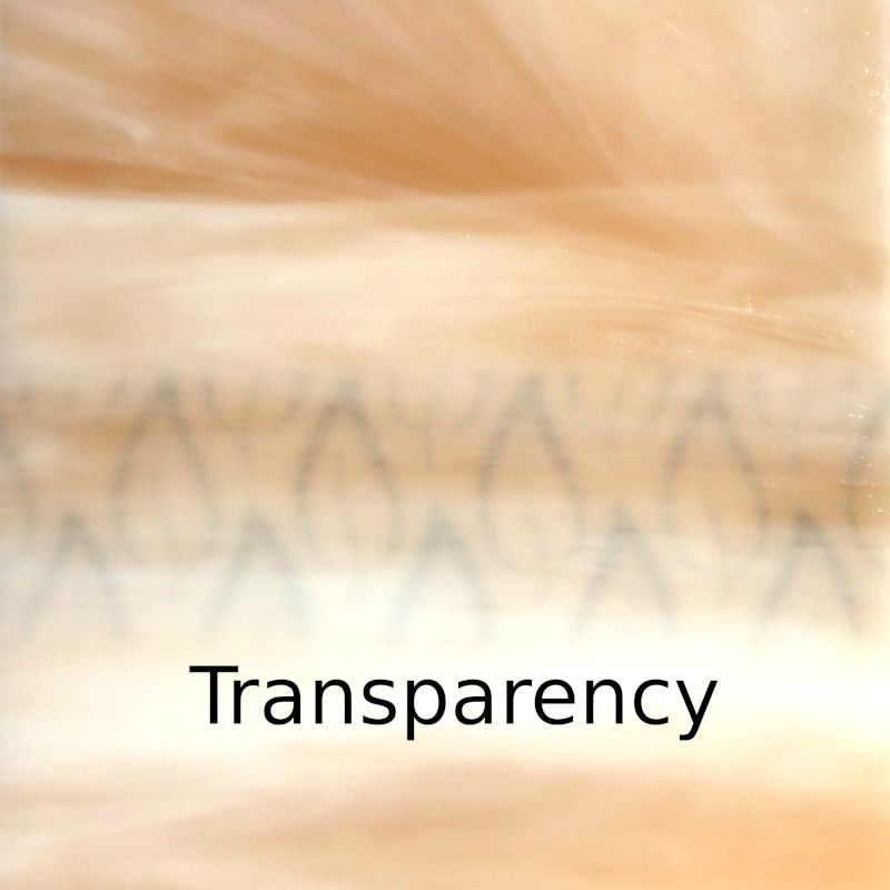 Glass Plate Coral Wispy 