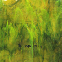 Glasplatte Bernstein Grün Zart