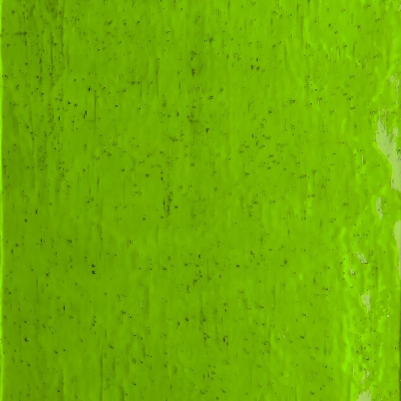 Glasplatte Neonlimette Struktur