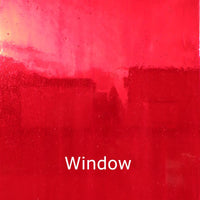 Glasplatte Scharlachrot