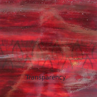 Placa de Vidrio Niebla Borgoña