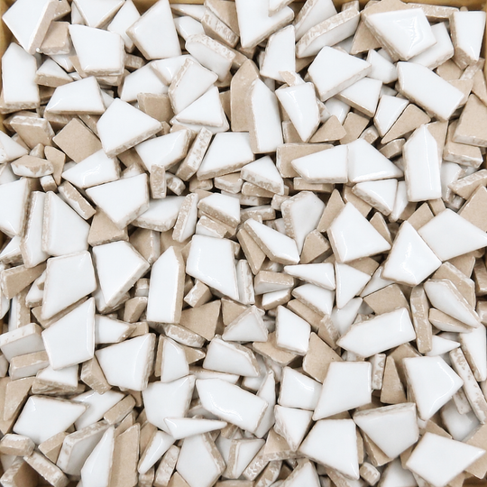 Mini Keramische Puzzels Wit