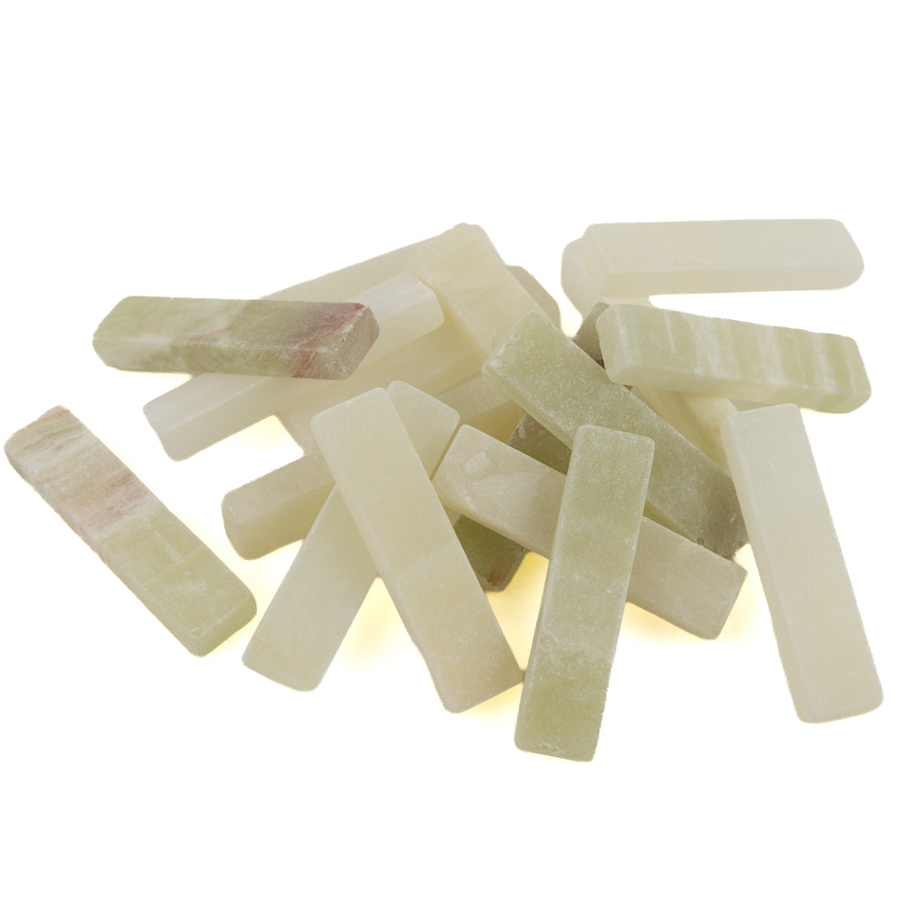 Baguettes en marbre Jade Royale 
