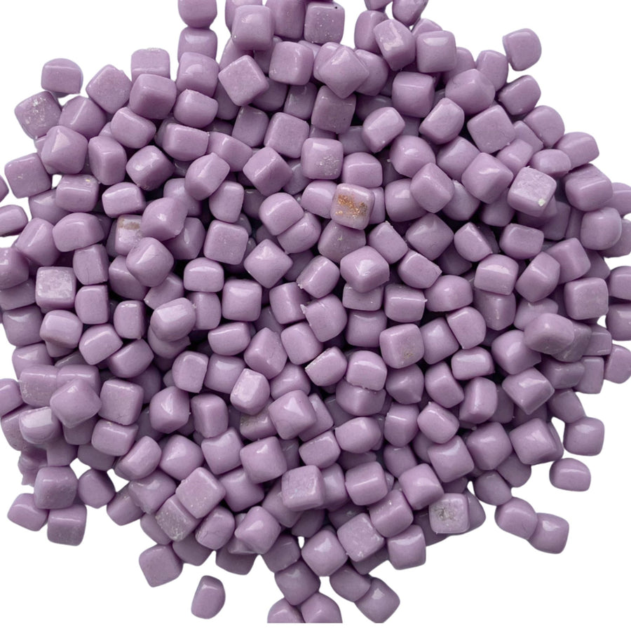 Micro Glass Cubes 4,8mm  Lavender