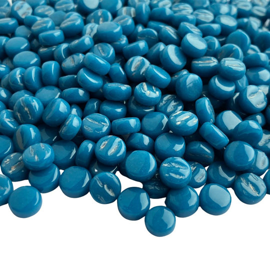 Mini Círculos 8mm Azul Lago Oscuro