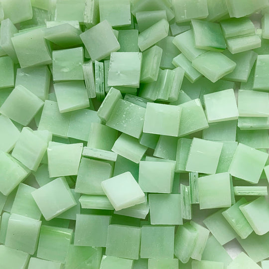 Glacier Tiffany Glass Mosaic 10mm Jade