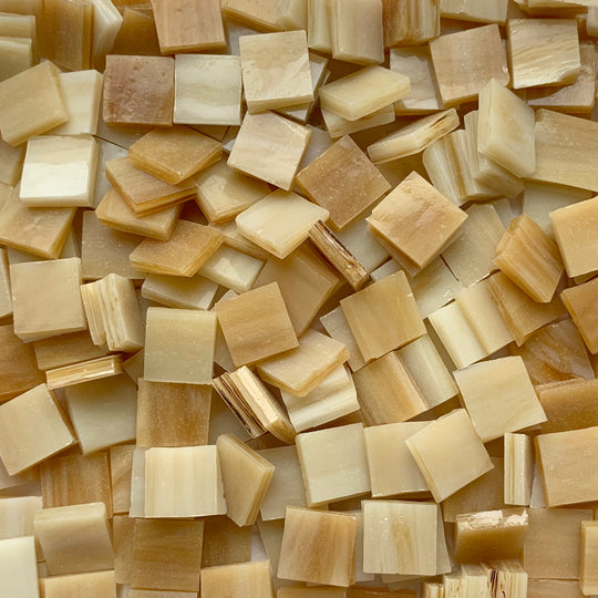 Glacier Tiffany Glass Mosaic 10mm Chestnut