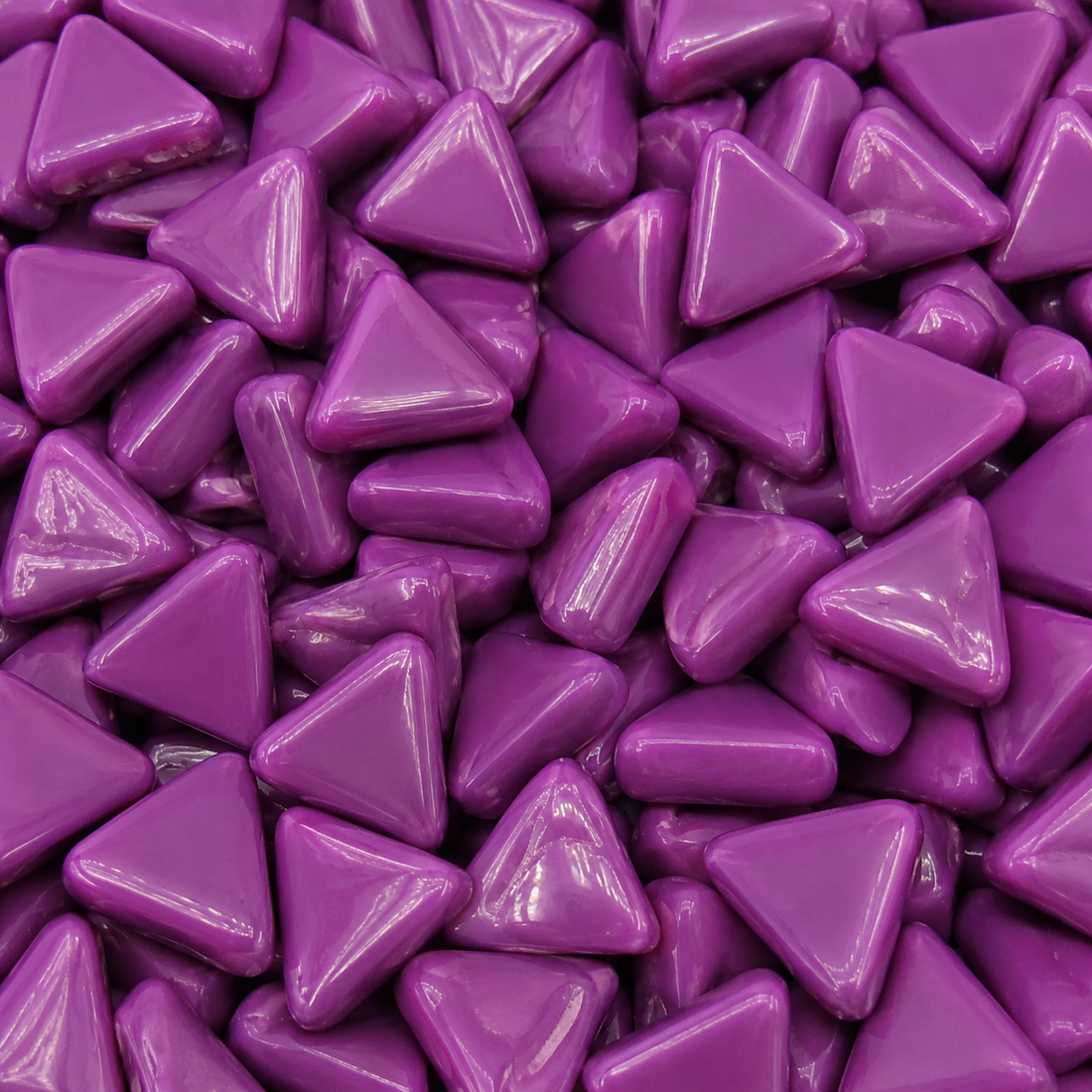 Mini Glass Mosaic Triangle Grape