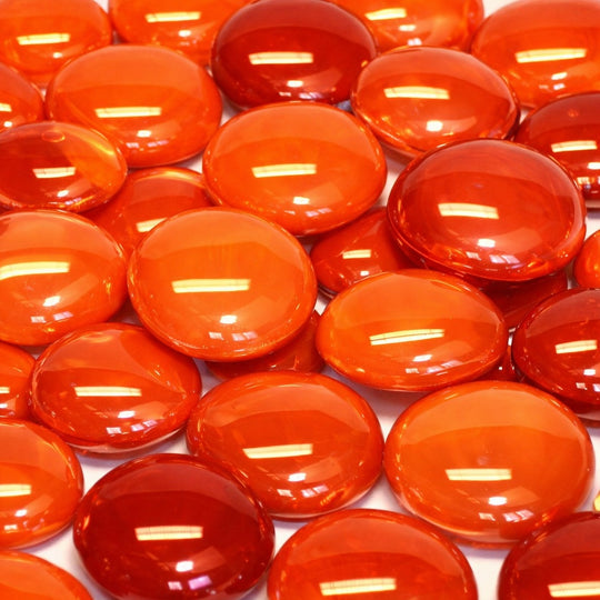 Glasnuggets 16-20 mm Orangenmischung