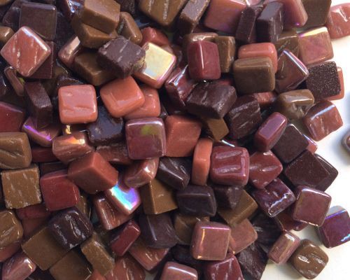 Ottoman 8mm Bruin Mix