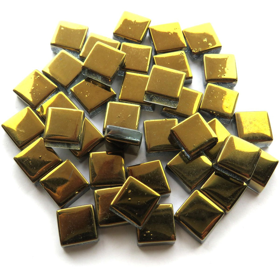 Mosaico de Vidrio Espejo 10mm Oro