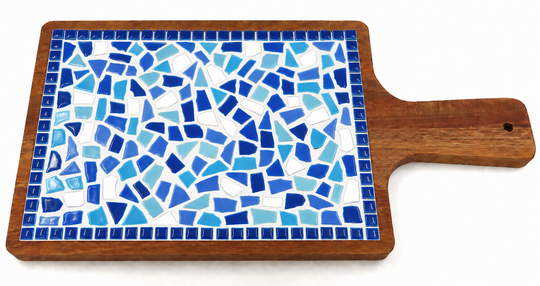 Tabla de cortar 40cm Azul