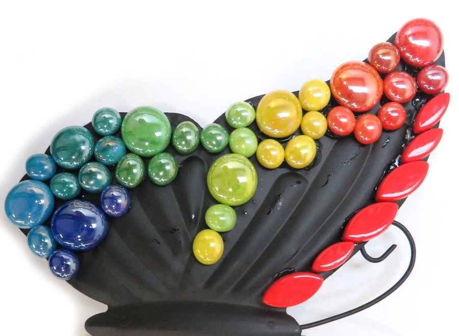 Papillon arc-en-ciel 24cm