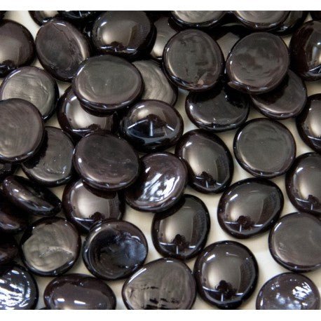 Gemas de Vidrio 16-20mm Café