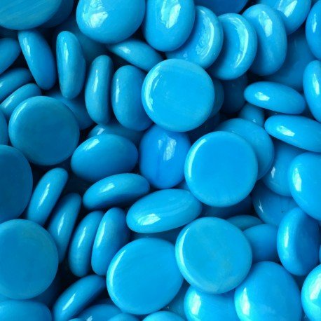 Gemas de Vidrio 16-20mm Turquesa