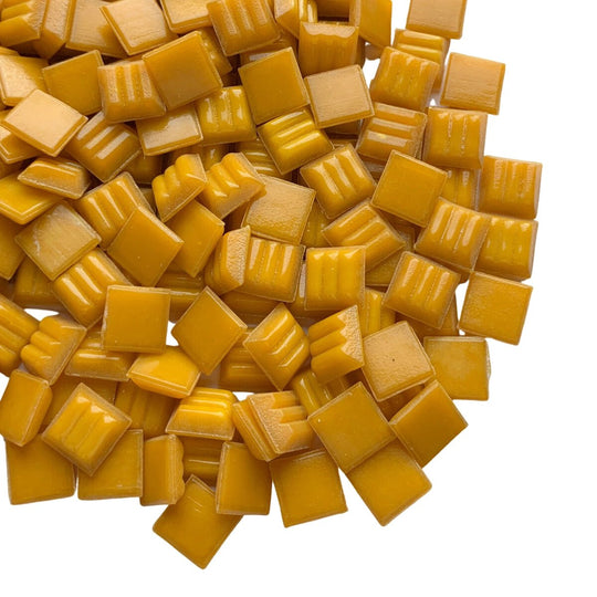 Glasmosaik 10mm  Aprikose