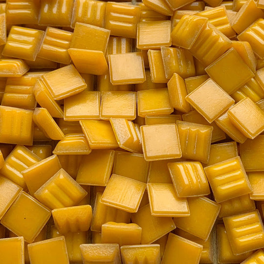 Pâtes de Verre 10mm  Abricot