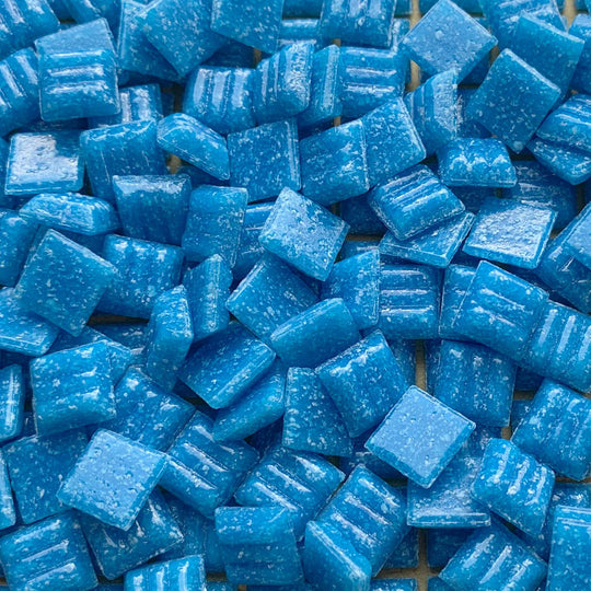 Mosaico de Vidrio 10mm Turquesa del Océano Profundo