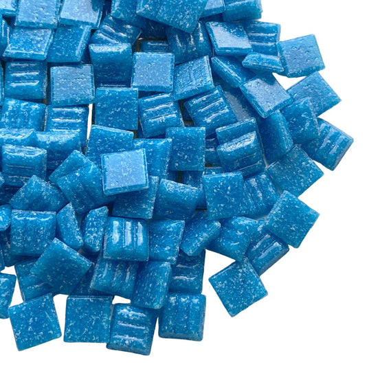 Mosaico de Vidrio 10mm Turquesa del Océano Profundo