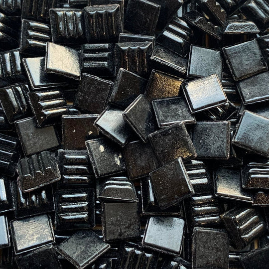 Mosaico de Vidrio 10mm Negro