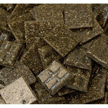 Mosaico de Vidrio 20mm Marrón Tierra