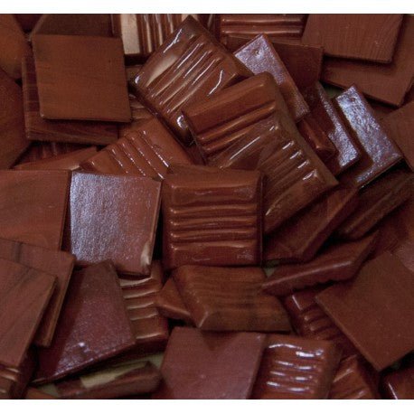 Mosaico de Vidrio 20mm Burdeos