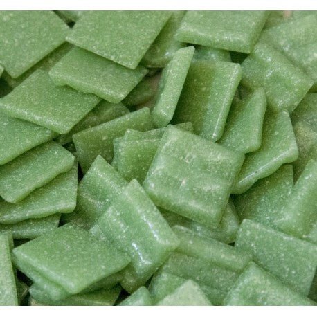 Glasmozaiek 20mm Lentegroen