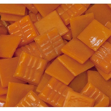 Mosaico de Vidrio 20mm Mandarina