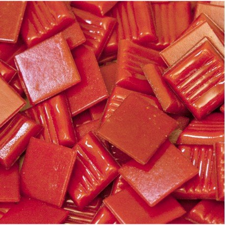 Mosaico de Vidrio 20mm Rojo