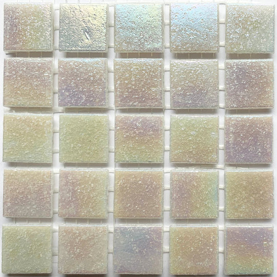 Iridescent Glass Mosaic 20mm  Shell