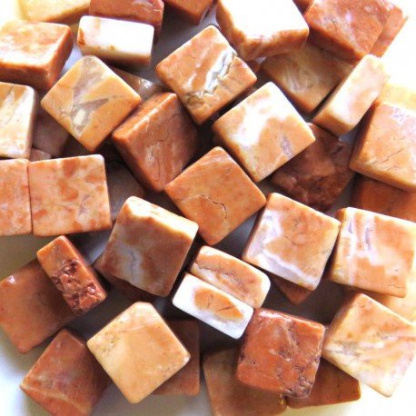 Mármol 10mm Naranja Rojo