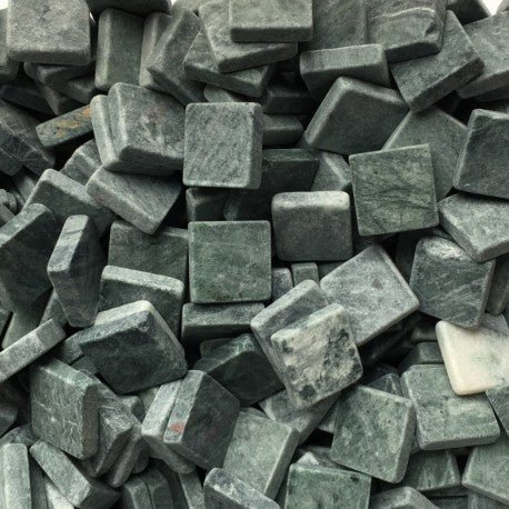 Marble 15x15mm  Verde Jade