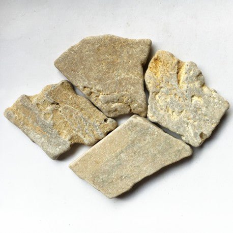 Mármol Polígono Travertin Giallo