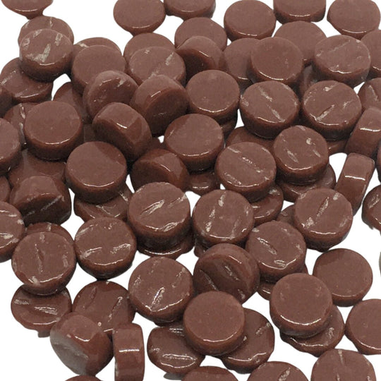 Mini Círculos 8mm Burdeos