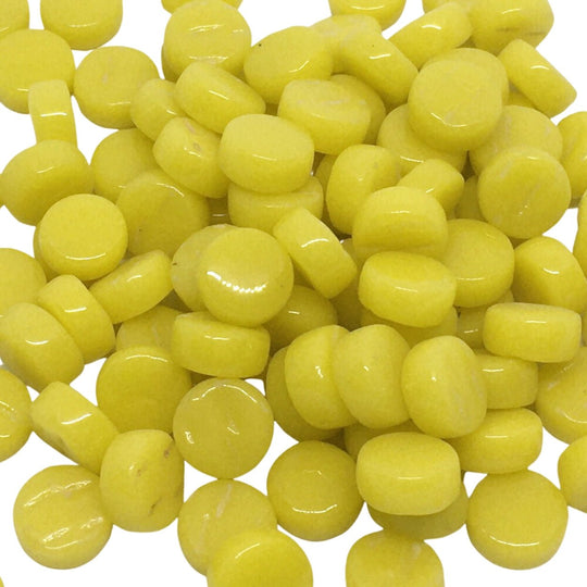 Mini Círculos 8mm Ópalo Amarillo