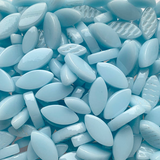 Mosaiksteinen Elipsenform Glas  Wasser