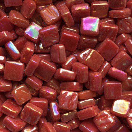 Ottoman Nácar 8mm Rojo Sangre