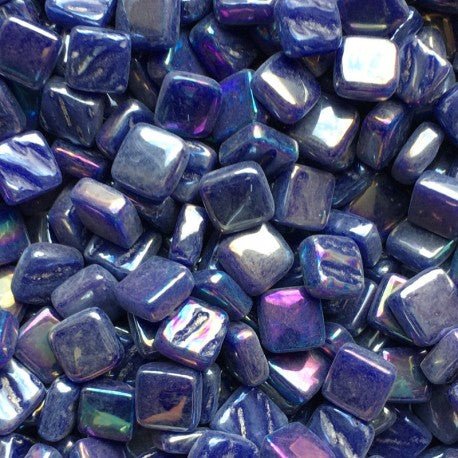 Ottoman Nácar 8mm Azul Real