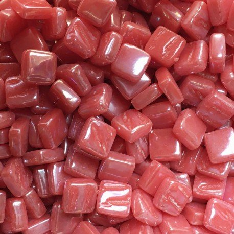 Ottoman Nácar 8mm Naranja Rojo