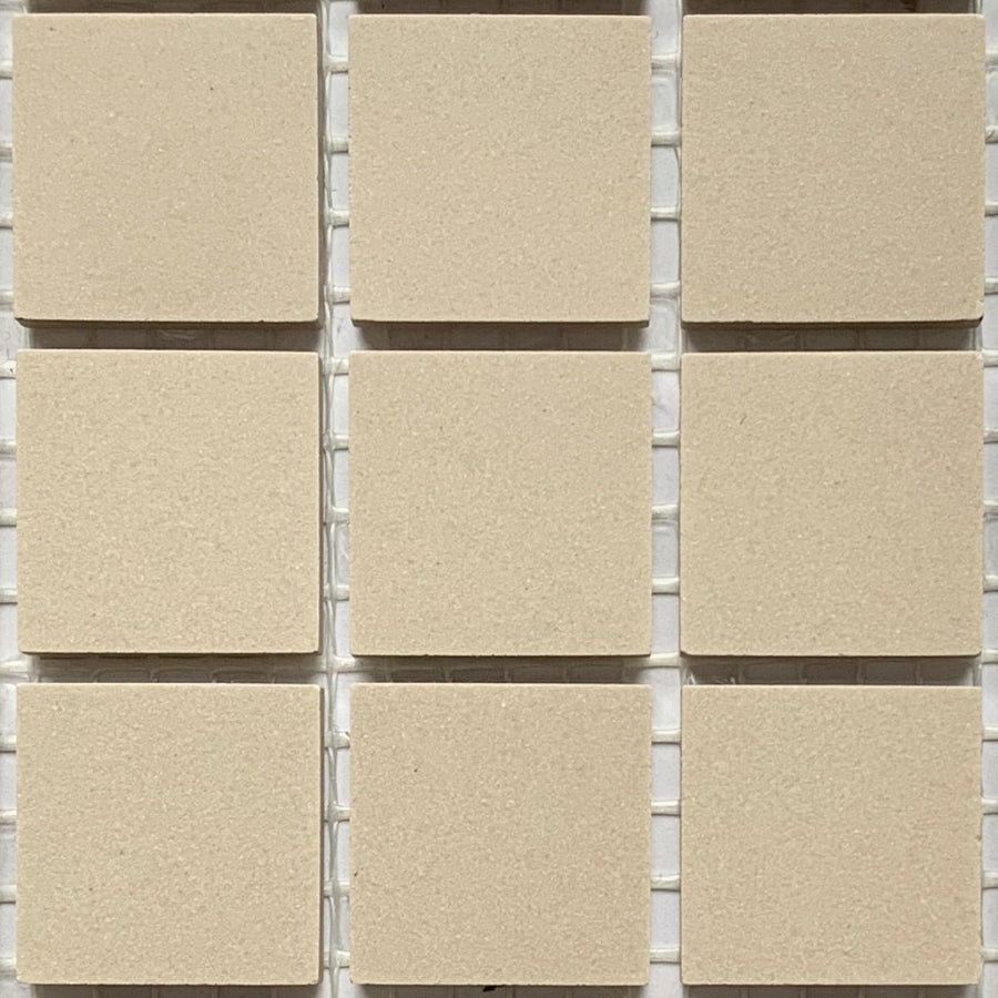 Winckelmans Linen – matte mozaïektegels van 20x20 mm op gaas