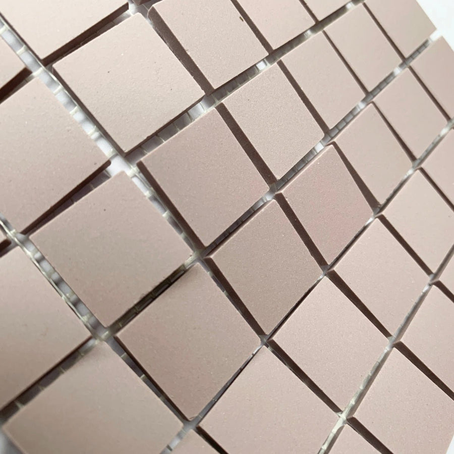 Winckelmans Parme – matte mozaïektegels van 20x20 mm op gaas