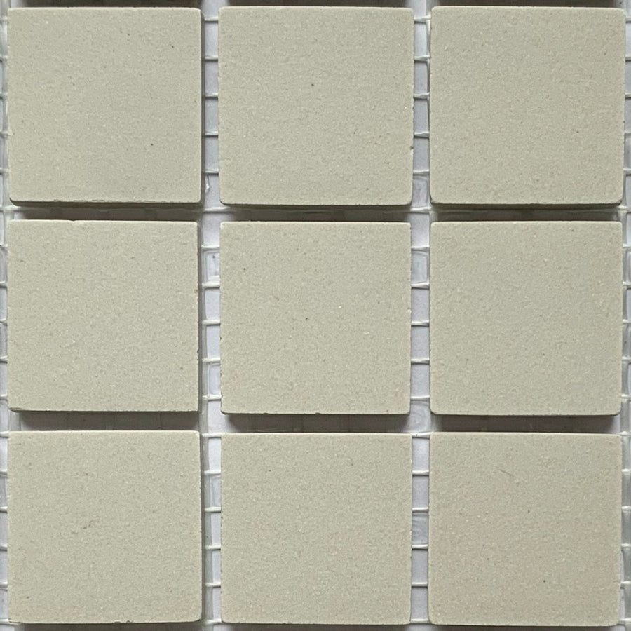 Winckelmans Perle – carreaux de mosaïque mats de 20x20 mm sur filet