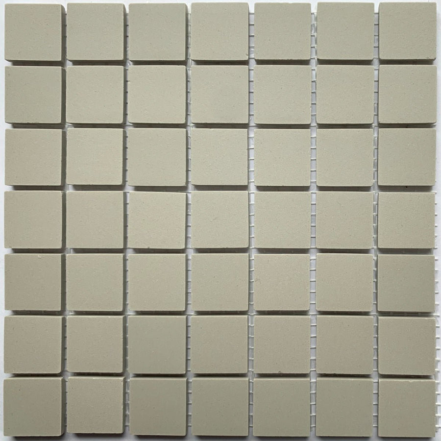 Winckelmans Perle – carreaux de mosaïque mats de 20x20 mm sur filet